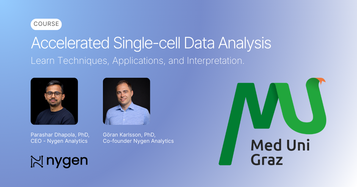 Med Uni Graz x Nygen - Accelerated Single Cell Data Analysis Course