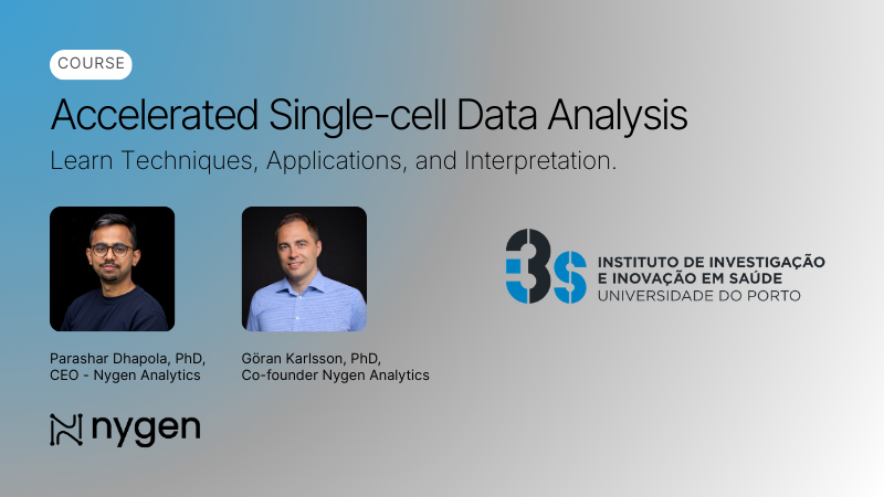 i3S Porto x Nygen - Accelerated Single Cell Data Analysis Course