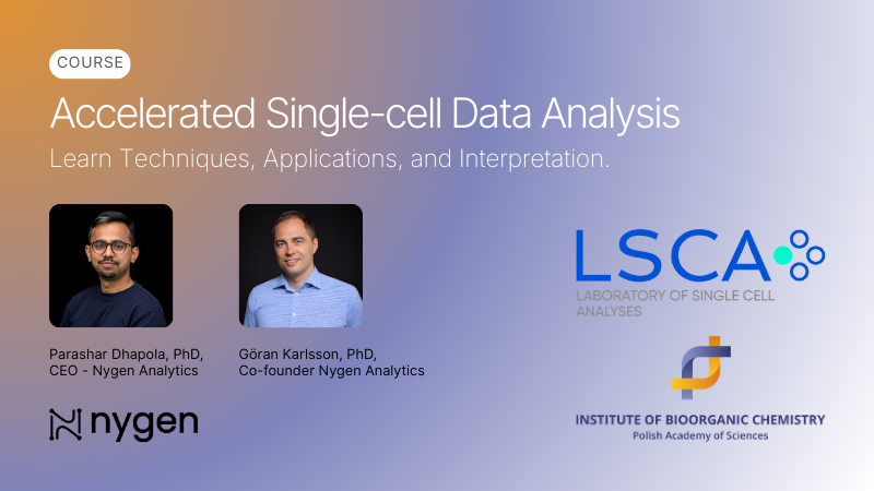IBCH Poznan x Nygen - Accelerated Single Cell Data Analysis Course