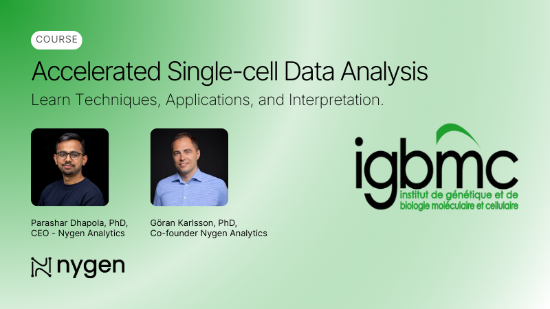 IGBMC x Nygen - Accelerated Single Cell Data Analysis Course