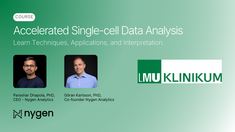 LMU Klinikum x Nygen - Accelerated Single Cell Data Analysis Course