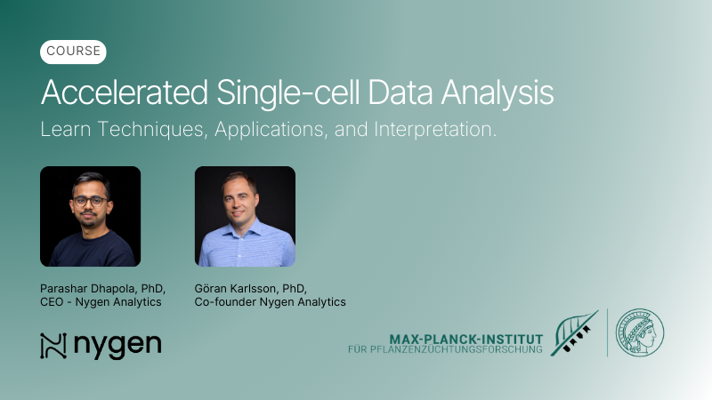 Max-Planck-Institut x Nygen - Accelerated Single Cell Data Analysis Course
