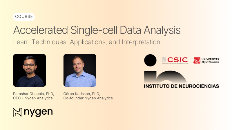 UMH Alicante x Nygen - Accelerated Single Cell Data Analysis Course