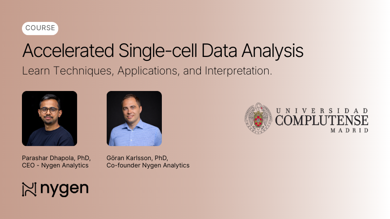UCM Madrid x Nygen - Accelerated Single Cell Data Analysis Course