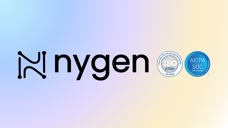 Nygen Secures ISO 27001 and SOC 2 Certifications